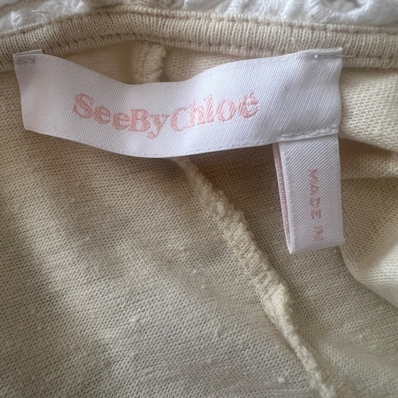 See by Chloe bib top buttercream - Picture 6 of 7